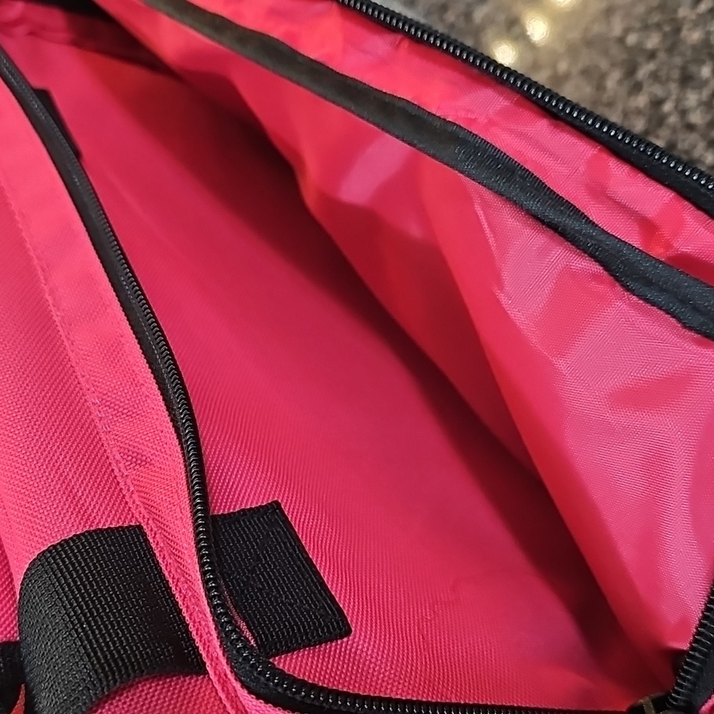 Vibrant Pink Rnage Tactical Bag with Black Stripes - Picture 4 of 10